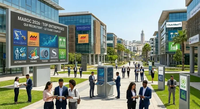 Top entreprises qui recrutent au Maroc en 2026